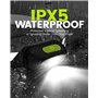 Victoper Lot de 2 lampes frontales rechargeables ultra lumineuses et légères avec 5 modes réglables, étanchéité IPX5, pour la co