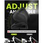 Victoper Lot de 2 lampes frontales rechargeables ultra lumineuses et légères avec 5 modes réglables, étanchéité IPX5, pour la co