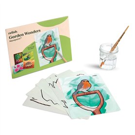 Relish ‘Garden Wonders’ Aquapaint (Peinture à l’Eau Réutilisable) : Jeux Adaptés aux Seniors Atteints de Démence ou d’Alzheimer