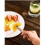 6 Pièces en Acier Inoxydable Mini Pinces de Service Multi-usages Petites Pinces Pinces à Sucre Glace Gadgets de Cuisine Pinces p