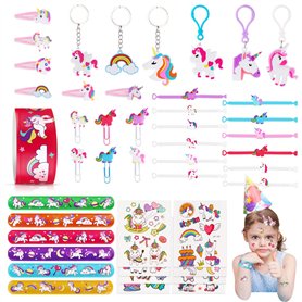 JOYUE 50 PCS Anniversaire Licorne