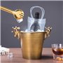 Vordas 2 Pièces Sac de Glace Vin Refroidisseur Cooler avec Poignée pour Les Pubs et Les Restaurants, la Maison, etc