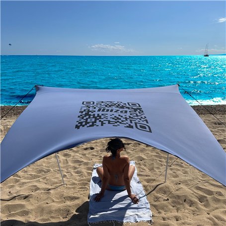 Tente de Plage Anti UV 2024 Ibiza KliKil matériaux de Haute qualité renforcements et améliorations notables - abri de Plage UPF5