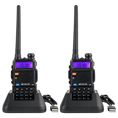 Retevis RT5R Talkie Walkie Double Bande Radio