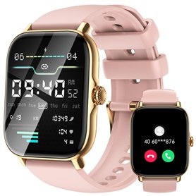 LLKBOHA Montre Connectée Femme avec Appel Bluetooth