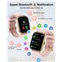 1.85" Smartwatch Moniteur de Sommeil Cardiofréquencemètre