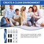 19 pièces ensemble d'accessoires pour Ecovacs Deebot T30S Pro/ T30S, 1 brosse principale en caoutchouc, 4 filtres HEPA, 6 sacs à