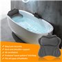Coussin de Bain antidérapant amovible avec ventouse
