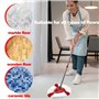 6 Pièces Mop Heads,Têtes de Rechange pour Vadrouille Vileda,Compatible avec Vileda Turbo 2en1 Mop,Recharge Balai Serpillère Micr
