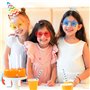 14 Paires Lunettes de Fête, Lunettes en Forme de Coeur et Forme D'éToile, Lunettes Soleil Hippie sans Monture, Lunettes de Solei