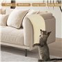 RISVOWO Griffoir pour Chat, Anti-dérapant Griffoir Chat Horizontal et Verticale, Sisal Tapis Griffoir Chat, 20 x 40cm Tapis Grat