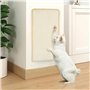 RISVOWO Griffoir pour Chat, Anti-dérapant Griffoir Chat Horizontal et Verticale, Sisal Tapis Griffoir Chat, 20 x 40cm Tapis Grat