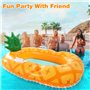 COOLJOYA Flottant Hamac Gonflable Hamac Flottant Piscin Recliner Matelas Fauteuil Gonflable Chaise Longue Flotteur Jouets de Pis