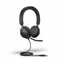 Jabra Evolve2 40 SE Casque Filaire stéréo antibruit avec Technologie d'appel à 3 Microphones et câble USB-A Certifié MS Teams Fo