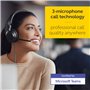 Jabra Evolve2 40 SE Casque Filaire stéréo antibruit avec Technologie d'appel à 3 Microphones et câble USB-A Certifié MS Teams Fo