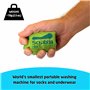 Scrubba MINI Sac Lave-Linge de Voyage - Sac de Lavage Portatif Ultra Léger pour Faire la Lessive - Mini Machine à Laver Portable