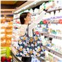 JJiaoLinin Sac à provisions pliable,52 × 40cm Sacs à Provisions Réutilisables Sac Shopping Léger Sachet à Main pour Achats, les 