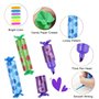 Lixiluxia 24 Pièces Mini Stylos Surligneurs, 6 Couleurs Fluo Pastel, Mini Surligneur Kawaii, Marqueurs et Surligneurs pour Enfan