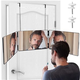 Lixiluxia Miroir 360°Coiffure Homme