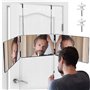 Lixiluxia Miroir 360°Coiffure Homme