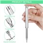 Lixiluxia 24 en 1 Tournevis de Precision, Kit Tournevis de Précision, Mini Screwdriver Set, Jeu de Tournevis Magnétique, pour la
