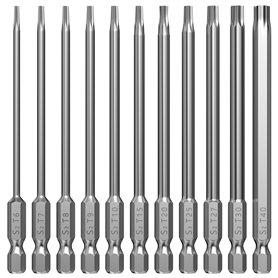 Lixiluxia 11 Pièces Embout Tournevis Torx