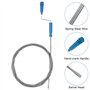 Fervalyna Furet Deboucheur Canalisation Professionnel, Furet Plomberie WC, Tige Deboucheur Canalisation, Spirale de Nettoyage de