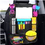 Fervalyna Protecteur de Siège de Voiture Isofix, Antidérapant Protection Siege Auto avec Poches Organisateur, Universelle Imperm