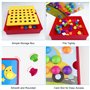 Legpador Mosaique Enfant pour dès 2 ans, Coffret Mosaïques, Puzzle de Mosaïque Créatif, Educatif Cadeau Montessori, Jouets Éduca