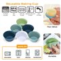 Ensemble de 24 moules à muffins en silicone - Moules en silicone sans BPA pour muffins et cupcakes - Moules à cupcakes réutilisa