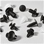 Ensemble de clips de fixation pour voiture - 6 types différents de pinces de garniture de porte et de clips en plastique pour pa