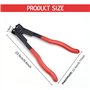 WENRERO Pince pour Colliers de Serrage 235mm Pince de Serrage Flexible pour Tuyau de Voiture Pince Collier Cardan Soufflet en Ac