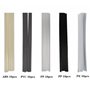 Gendako 50Pcs Tiges Soudage Plastique Bâtons de Soudage ABS/PP/PVC/PE Baguette Plastique Baguette de Soudage Plastique Soudage S