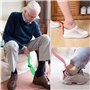 VireEyU Set de chausse-pieds – Chausse-pieds en plastique portables, flexibles et robustes pour hommes et femmes, idéal pour les
