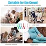 VireEyU Set de chausse-pieds – Chausse-pieds en plastique portables, flexibles et robustes pour hommes et femmes, idéal pour les