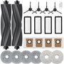 AVAENZO Accessoires pour Dreame L20 Ultra 2 Brosse Principale Rouleau 4 Chiffons 4 Filtres 6 Brosse latérale Aspirateur Pièces d