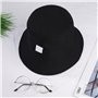 MaoXinTek Chapeau de Seau Unisexe Pliable Coton Anti-UV Bonnet Soleil Respirant pour Randonnée L'extérieur La Pêche Camping 62cm