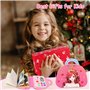 Ballery Cadeau Fille 4 5 6 7 8 9 10 Ans, Kits d'art et d'artisanat pour Enfants, Princesse Makeup Stickers Jouet Diamond Paintin