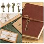 150 Pièces Clés Vintage Decoration Mélangé Vieux Bronze Cle de Meuble Vintage Clé pour Décoration Mariage Antique Décoratif Coll