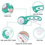 Ceisazira Cutter Rotatif Couture 45mm, Kit de Couteau Roulette Couture avec 3 Lame de Rechange et Découpe Précise Mécanisme de P