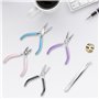 Fousenuk 4 Pièces Pinces, 4,5 pouces, Pinces à Bijoux/à Becs Aiguilles, Coupe-fil, pour Trousse Outils de Fabrication de Bijoux 