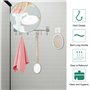 Magrimaxio Applicateur Creme Dos, 7 Pièces Brosse Pour le Dos Douche Avec 4 Tête de Brosse Remplaçable, Brosse Dos Douche Long M