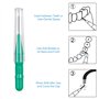 Magrimaxio 50 Pièces Brossettes Interdentaire avec la 5 Couleurs, Brossette Interdentaires avec Couvercle, Brosses Outil de Nett