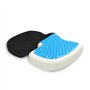 Relota Coussin Coccyx Anti escarre fessier avec Gel Respirant