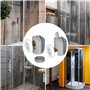 Relota 8 Pièces Roulette Porte Coulissante Douche 23mm, Antirouille Galets de Porte de Douche, pour Cabine de Douche, Salle de B
