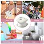 Siège de Toilette pour Enfants, Siège Toilette Pliable Enfants, Toilettes Pliantes pour Enfants, Pot Pliant de Voyage Portable, 