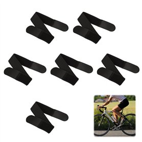 NEERIX 6 Pièces Clips de Vélo Hautement élastiques pour Pantalon de Cyclisme