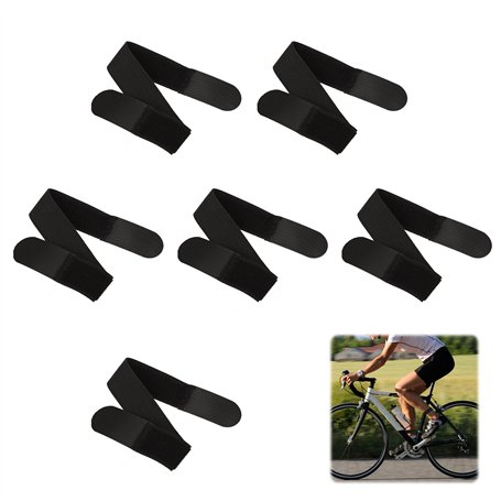 NEERIX 6 Pièces Clips de Vélo Hautement élastiques pour Pantalon de Cyclisme
