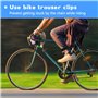 NEERIX 6 Pièces Clips de Vélo Hautement élastiques pour Pantalon de Cyclisme, Harnais de Sécurité pour Pantalons de Vélo, Pinces