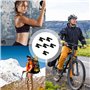 NEERIX 6 Pièces Clips de Vélo Hautement élastiques pour Pantalon de Cyclisme, Harnais de Sécurité pour Pantalons de Vélo, Pinces